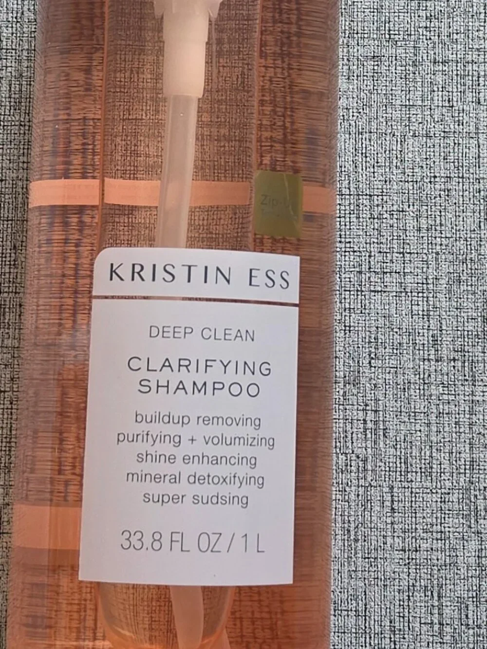 Kristin ESS Haircare Deep Clean Clarifying Shampoo Pump Bottle 33.8 oz
